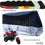 Motorcycle Cover Fits For KTNS RHINO 125 Sunscreen Dustproof Waterproof Body Protective Cover