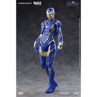 MORSTORM x E-Model - Iron Man 1/9 Rescue MK-49 (Plamo Kit) - Std Version Plastic Model [Ready Stock]