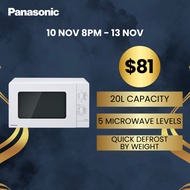 Panasonic 20L Solo Microwave Oven NN-SM21QWYPQ