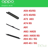 Anti-Dust หูฟังลำโพงตาข่ายสำหรับ OPPO A54 A72 A73 A74 A83 A91 A92 A92S A93 A93S A94 A95 5G หูฟังลำโพงตาข่ายอะไหล่