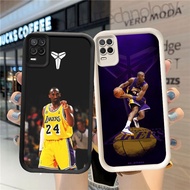 GK-60 NBA Kobe Silicone Black White Casing for OPPO Realme Narzo Q3 A54 8S 8 V13 30 Pro 5G