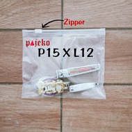 Zipper Clip Plastic 15 x 12 Cm, Ziplock Clip Plastic 15 x 12 Cm, Ziplock Plastic 15 x 12 Cm 12x15 Cm