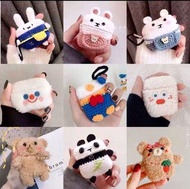 手工製Airpods/airpod pro藍牙耳機保護套/保護殼 第一代，第二代通用   #apple#ipad#earphone#nike#adidas#pokemon#比卡超