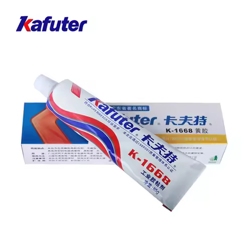 Genuine Kafuter K-1668 Industrial Glue 85g Electronic Components Positioned Fixed Adhesives Yellow G