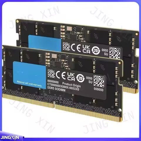 custom for 96GB DDR5 RAM 5600MHz 5200MHz 4800MHz Laptop Memory Kit SODIMM 262 Pin Compatible with 13