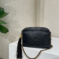 Chanel中古羊皮相機包 Chanel Vintage Lambskin Camera Bag