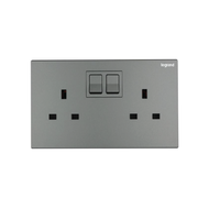 Legrand Galion Switch Socket (Dark Silver)- YourHause Local Seller &amp; Ready Stock