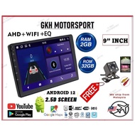 (FREE REVERSE CAMERA) ROADMARK KOREA 9" INCH INCI 2RAM 32ROM CAR ANDROID 12 PLAYER T3L GPS YOUTUBE C