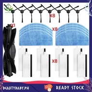 [beautybaby.ph] For Tikom G8000 / G8000 Pro / Honiture G20 Pro Roller Side Brush Filter Mop Cloths R