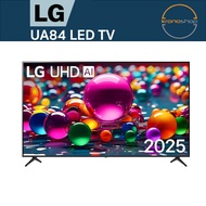 LG UA84 Series 4K UHD AI Smart TV | 50” / 55” / 65” / 75” / 86” | 86UA8450PSA 75UA8450PSA
