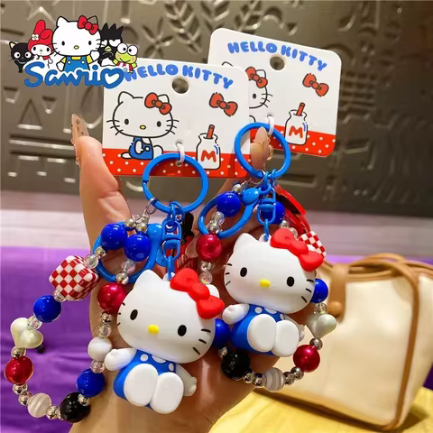 Sanrio Hello Kitty 50Th Anniversary 50Th Anniversary Backpack Pendant Kawaii Collectible Anime Fashi
