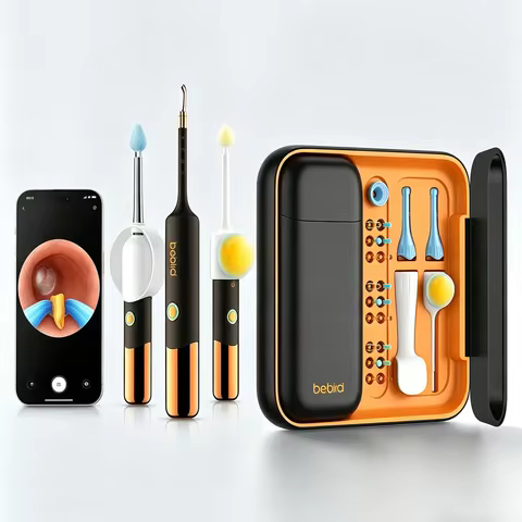 Bebird Ultra– EarSight Ear Wax Pick Tongs Earwax Remover Earpick Ear / Oral / Nose Operational Clean