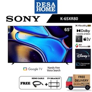 (FOC SHIPPING & GIFTS) SONY K-65XR80  65" BRAVIA XR OLED 4K HDR SMART TV (GOOGLE TV) K65XR80 / XR80