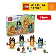 LEGO Bluey 11217 Brick-Built Bluey Family (466 Pieces) Mainan Anak Building Block Bricks
