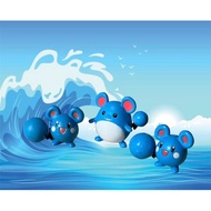 [Rare] Pokemon FIGURE TOMY AZURILL / Ruri MARILL- Pocket Monster Model