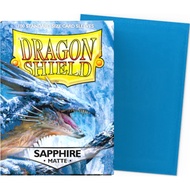 Dragon Shield - Sapphire Matte Standard Size Card Sleeves