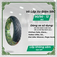 Tire 90 90 12, Tubeless tire specialized for motorbikes and electric vehicles90/90-12