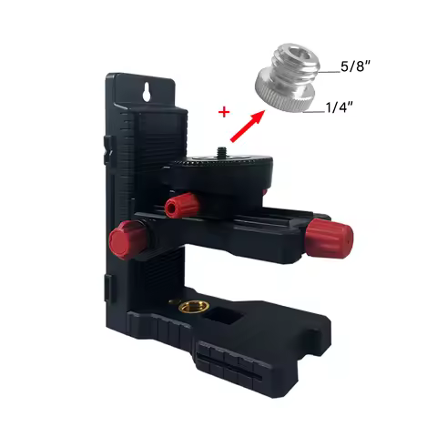 Heipoe DJ1000 Fine-tuning Bracket Laser Level Adapter Multifunctional Magnetic Pivoting Base with Ad
