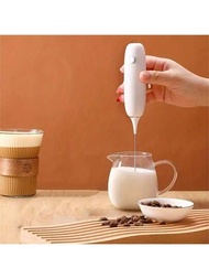 1個迷你電動咖啡攪拌器,電動攪拌器小型奶油器,小型奶沫機,家庭烘焙咖啡攪拌機,完美製作奶昔,咖啡,咖啡工具,烘焙用品