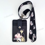 Crayon Shinchan Shin Chan 蜡笔小新 Ezlink Card Holder with Lanyard