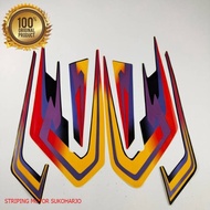 (ORIGINAL) yamaha rx s rxs special 1997 97 special Black Yellow Quality striping Original