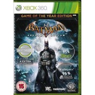【電玩販賣機】全新未拆 XBOX 360 Batman蝙蝠俠:阿卡漢療養院小丑大逃亡 年度紀念完整特別版-英文歐版-