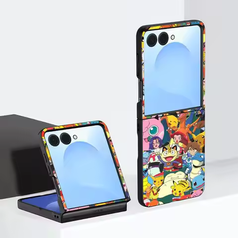 Shell Phone Case for Motorola Razr 70 50/60 50 70 Plus 60 Ultra Razr Fold Japanese Cartoon Pokemon