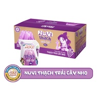 Thùng 24 Túi Nuvi Jelly Thạch Đào túi NuVi Power 110ml-TUH
