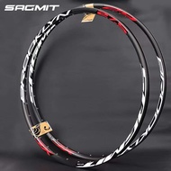 Sagmit Brooklyn Double Wall Rim with Eyelet 26,27.5,29er for Mtb, Gravel Rim 32Holes (sold as pair)