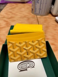 Goyard Card Holder yellow