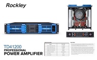 POWER AMPLIFIER ROCKLEY TD 41200 power amplifier rockley td41200 Best