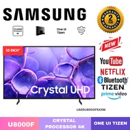 SAMSUNG 4K UHD SMART LED TV 55 INCH UA-55U8000FKXX NEW 2025