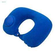 AM* Portable Neck Pillow for Travel Neck Support Pillow Portable Inflatable U-shaped Travel Pillow for Comfortable Neck Support on Long Journeys Perfect for Airplane Driving
