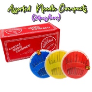 24pcs/box Assorted Needle Compacts