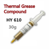 【READY STOCK】HY-610-30g Thermal Paste;Heatsink Paste; Thermal Conductivity: >3.05W/m-k Carbon Based 