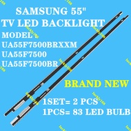 UA55F7500BK UA55F7500BKXXS SAMSUNG 55" TV LED BACKLIGHT(LAMP TV) SAMSUNG 55 INCH LED TV UA55F7500 UA