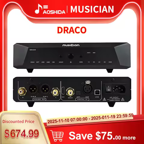 MUSICIAN Draco R2R DAC ALTERA ARM High Perfomance Decoding Chips R2R True Balanced Decoder I2S/Coaxi