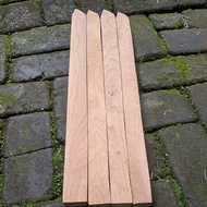 Roasted maple wood 2.7 x 3 x 50 cm