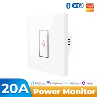 Tuya 20A WiFi Boiler Switch Power Monitor Water Heater Air Conditione App Remote Control For Smart L