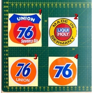 Sticker motor sticker pantul cahaya sticker 76 union