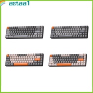 sat K68 Gaming Keyboard Dual-mode 2.4G Bluetooth-compatible 5.0 Wireless Mechanical Keyboard For Computer Phones