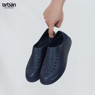 Giày Slipon Thông Hơi Urban Footprint EVA fylon D2001 Xanh chàm full
