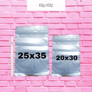 Plastic packing, Kitz clip size 20x30 & 25/ 35 price per piece plastik sampah plastik packing