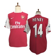Jersey Original Retro Arsenal Home 2005/2006/2007 HENRY 14 RARE