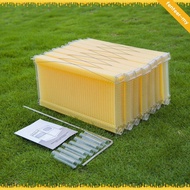 [FenteerMY] 7x Apiculture Frame Kit with Extraction Tubes 18x9.6x1.8inch User Friendly