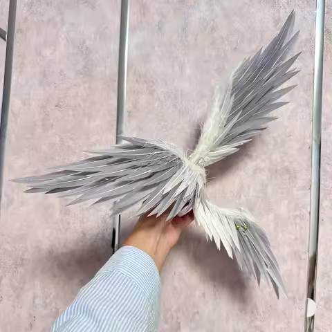Sunday Cosplay Six Winged Feathers Headwear Game Honkai Star Rail Brother of Robin Costume Prop Carn