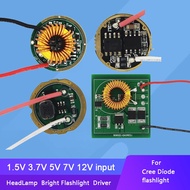 1pcs LED Driver For Cree XPE XRE XPG2 Q5 XML L2 T6 XHP50 XHP70 18650 battery LED flashlight Car Ligh