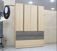 【歐風別館】米堤4.7尺楓木色衣櫃【基隆至台中免運費】