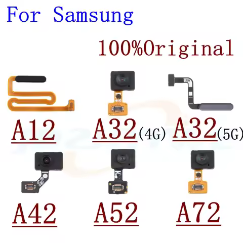 Fingerprint Sensor Scanner For Samsung Galaxy A12 A32 A42 A52 A72 4G 5G Touch ID Connect Home Button