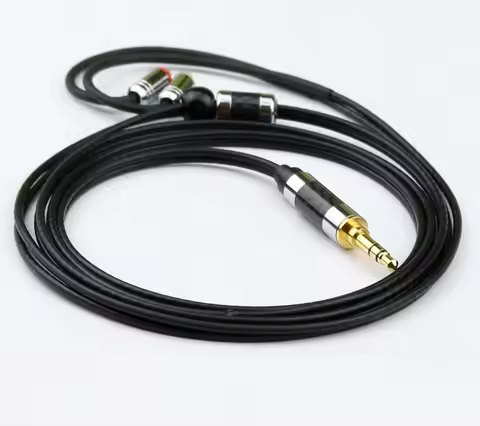 MMCX Silver-plated Copper DIY Audio Upgrade Cables Suitable for Shure Headphones SE215/SE425/UE900